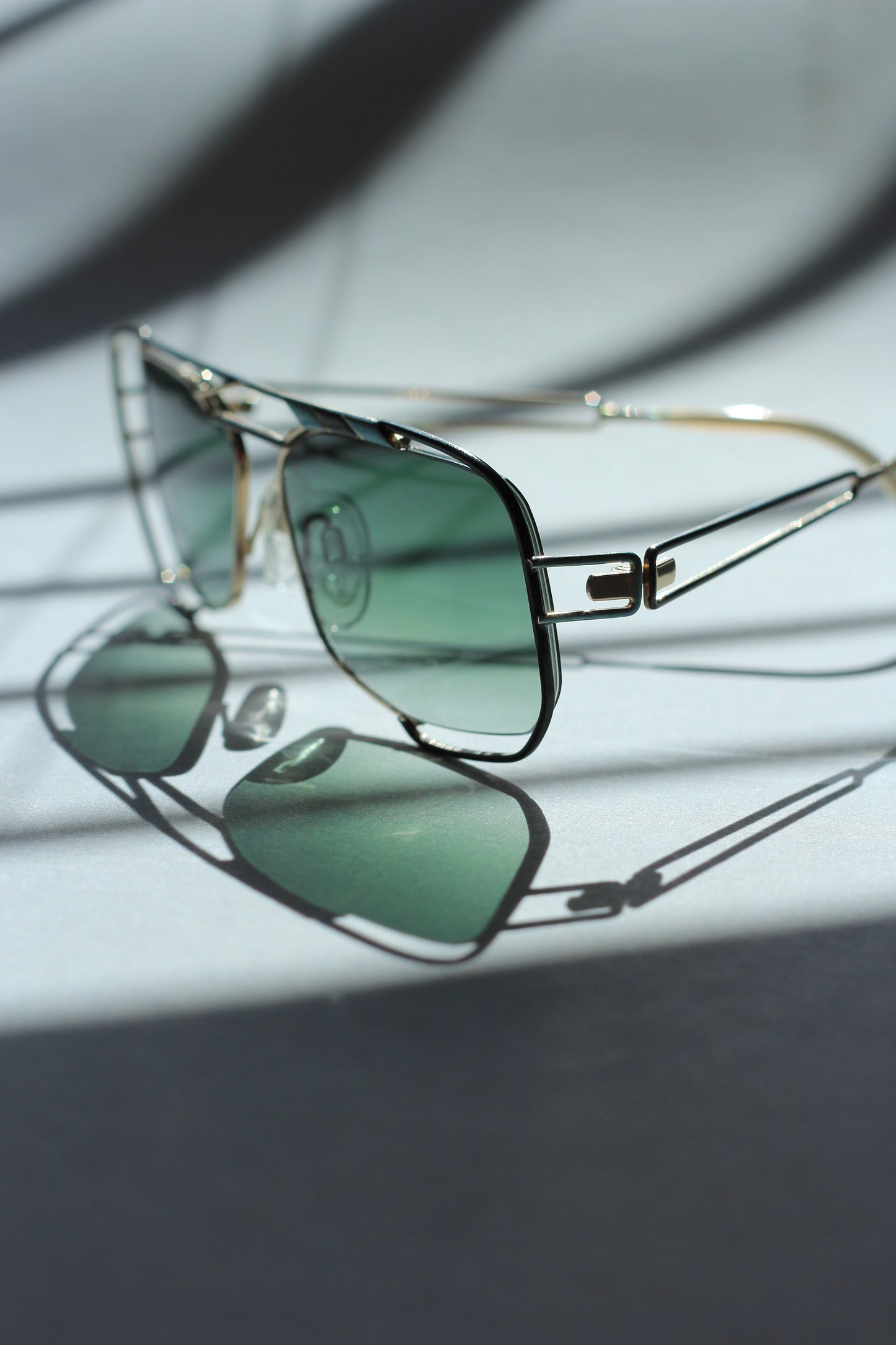 Neostyle NOS Vintage Sunglasses, Amazing Forrest/ Mint Enamel, New Lenses Australian Fitted
