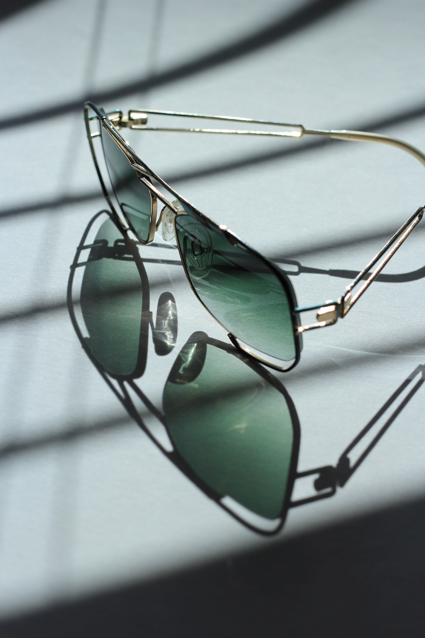 Neostyle NOS Vintage Sunglasses, Amazing Forrest/ Mint Enamel, New Lenses Australian Fitted