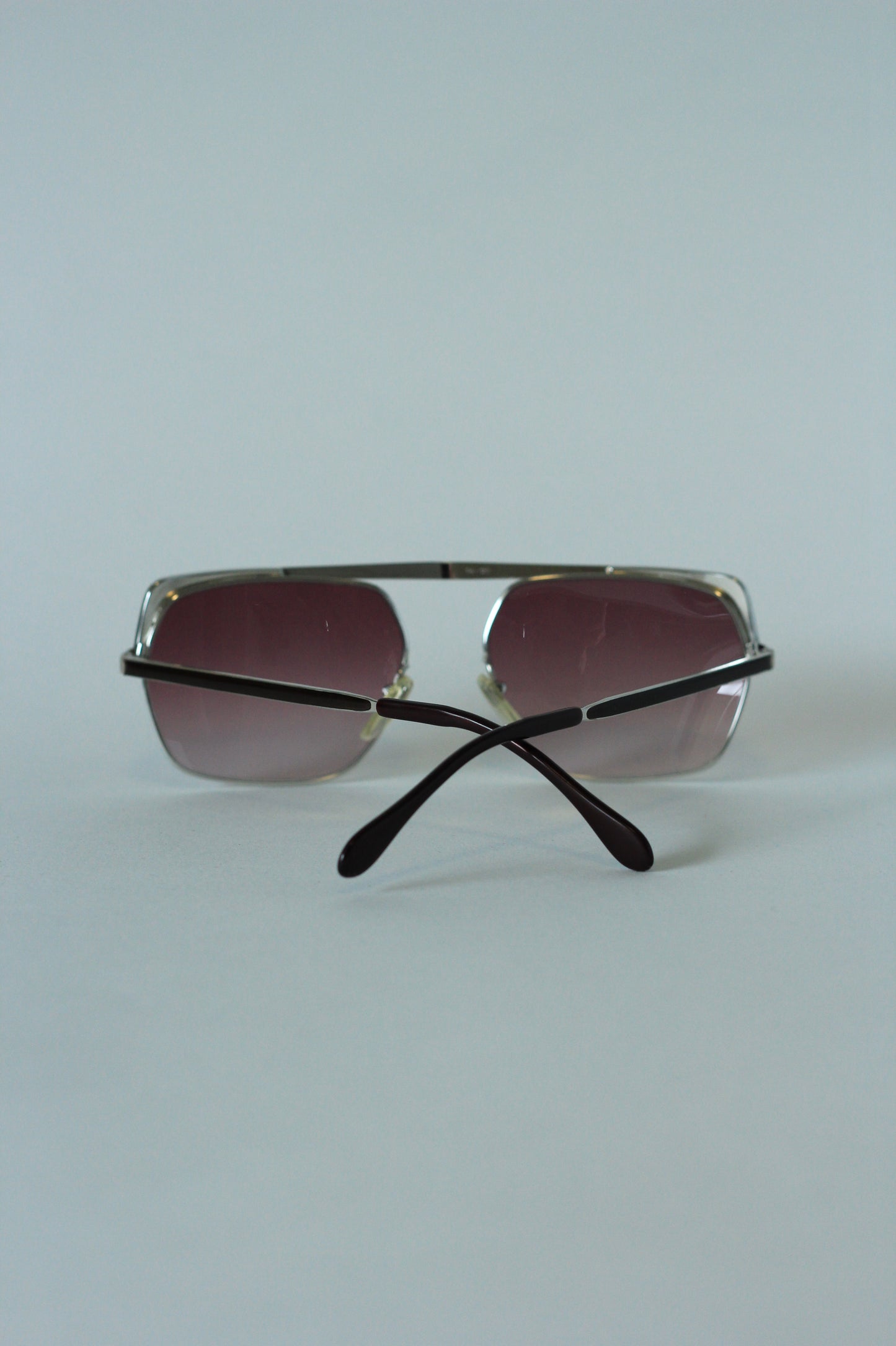 1970's Sol Amor silver sunglasses