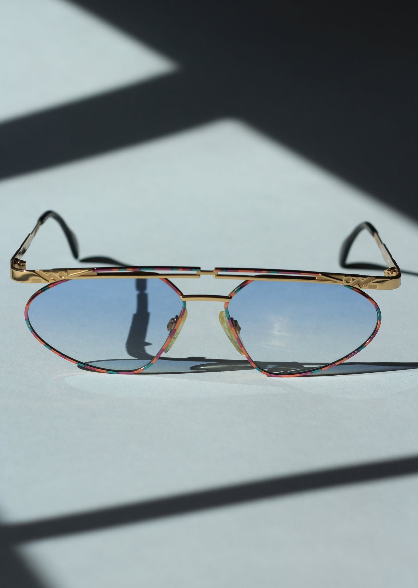 SOLD ~ Amazing Vintage 90's Cazal Multi-colour, New Zeiss Gradient Lens