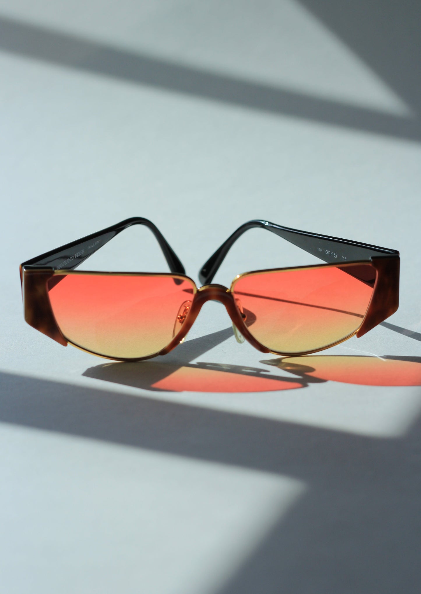 SOLD --Gianfranco Ferre Vintage Sunglasses - New Double Gradient Lenses