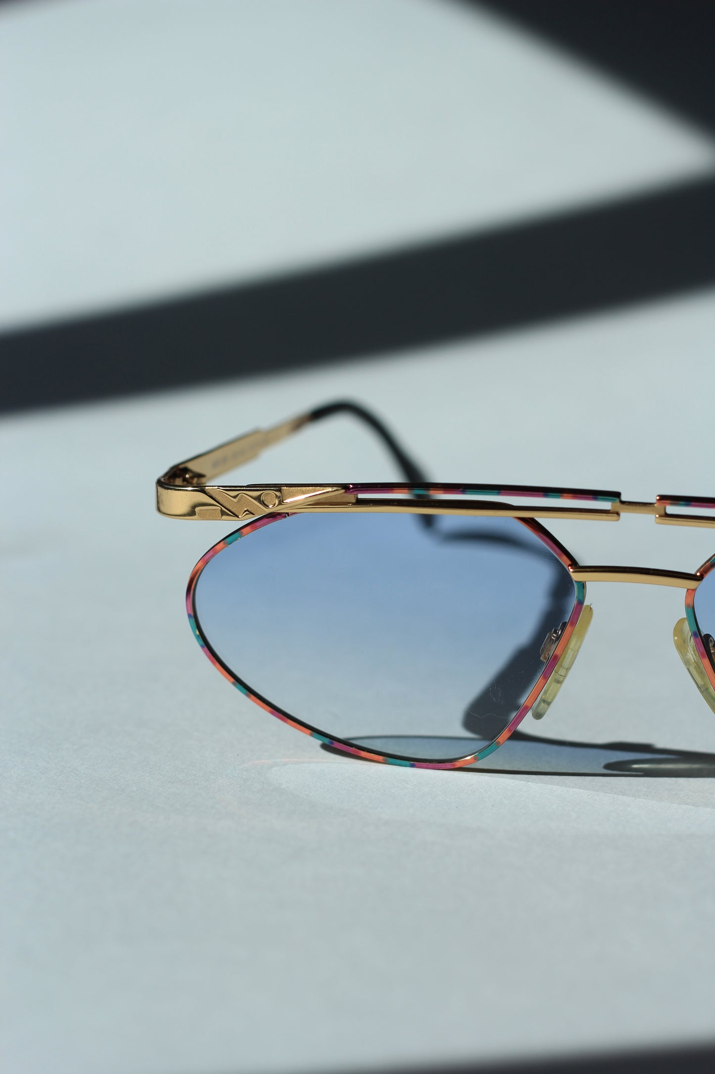 SOLD ~ Amazing Vintage 90's Cazal Multi-colour, New Zeiss Gradient Lens
