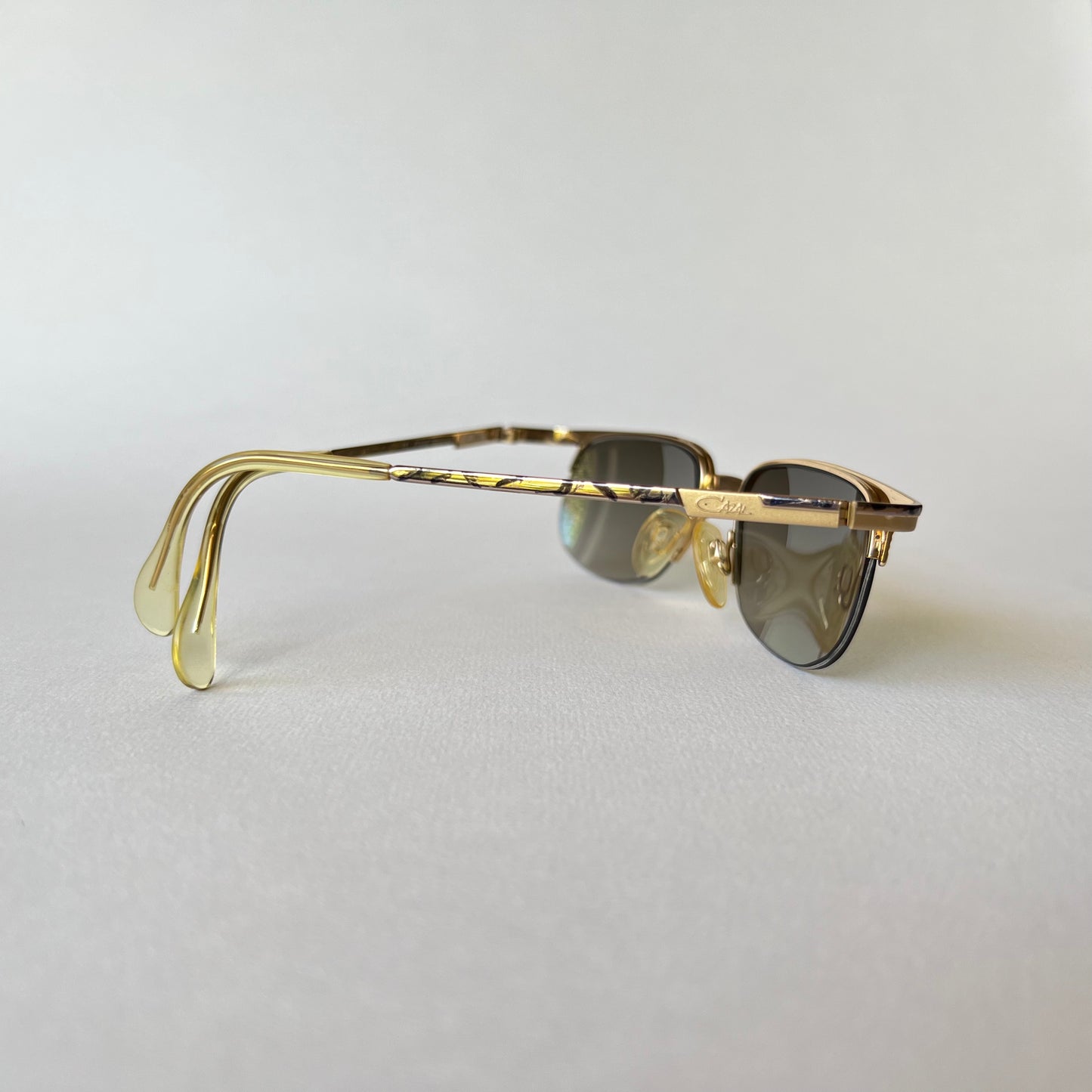 Cazal Vintage 90's Half Rim Polarized Sunglasses