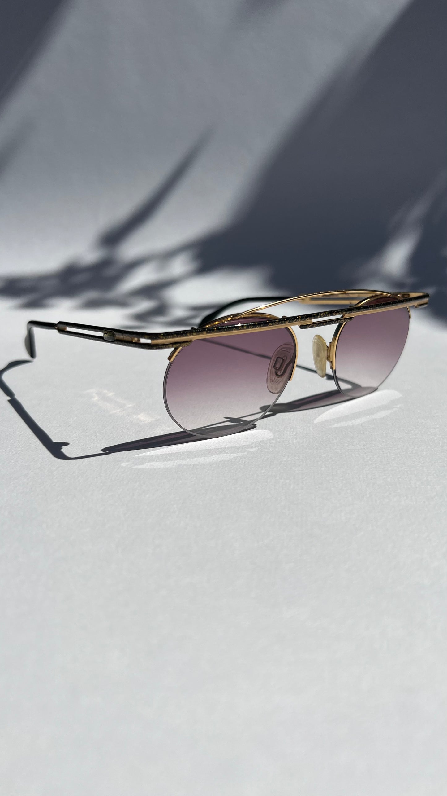 Cazal 90's Vintage Sunglasses, Stunning, New German Zeiss Gradient Lenses
