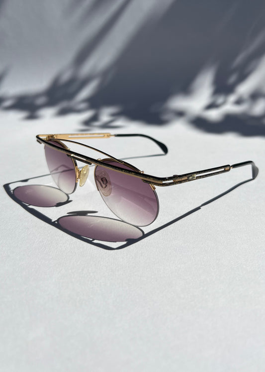 Cazal 90's Vintage Sunglasses, Stunning, New German Zeiss Gradient Lenses