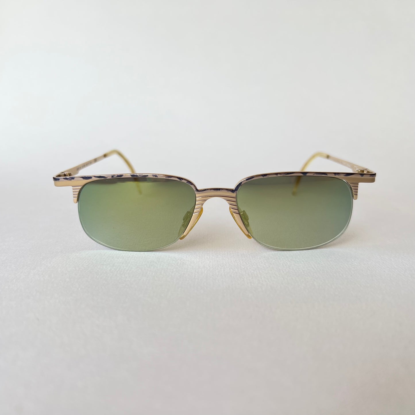 Cazal Vintage 90's Half Rim Polarized Sunglasses