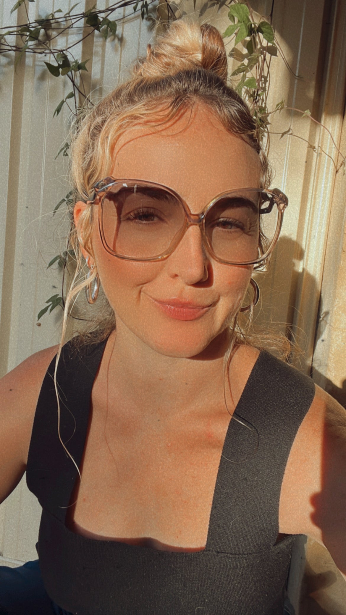 Silhouette Vintage Oversized Sunglasses