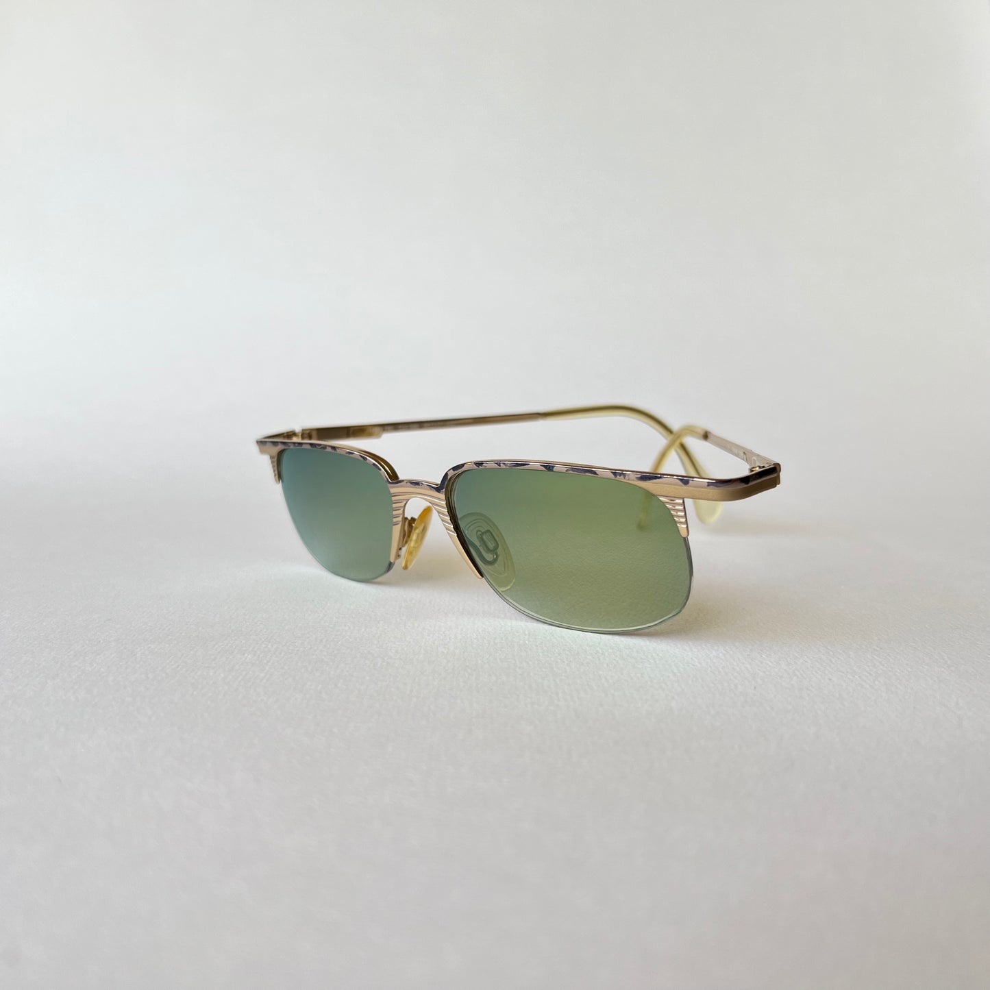 Cazal Vintage 90's Half Rim Polarized Sunglasses