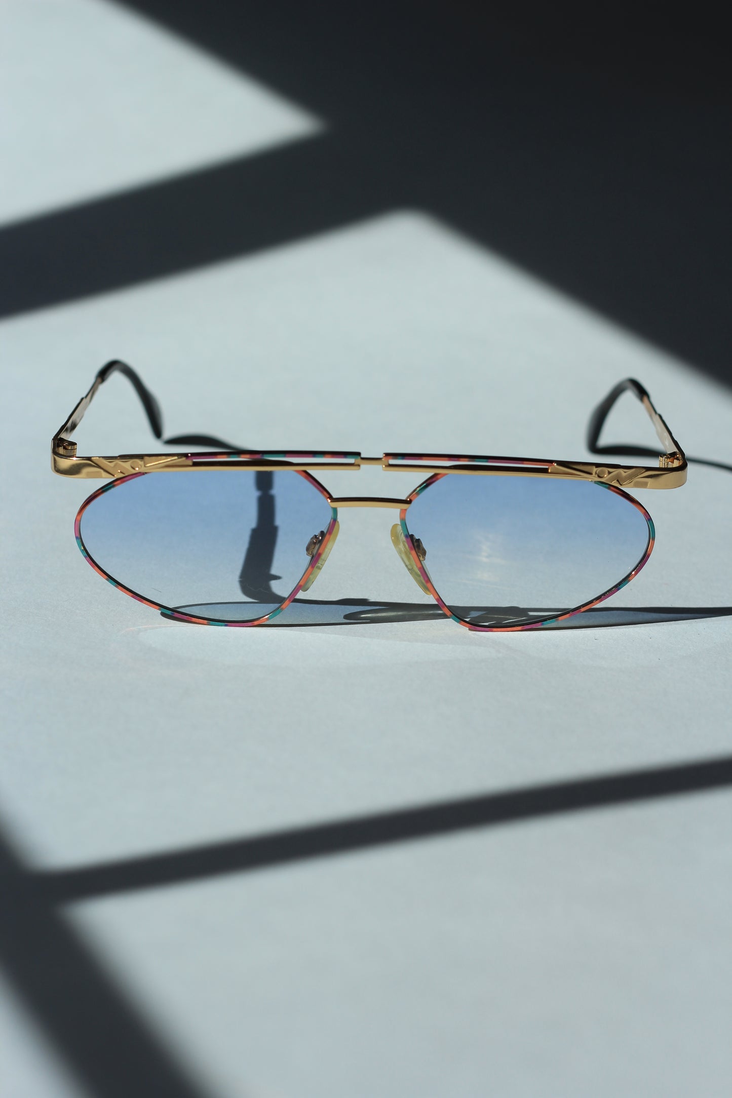 SOLD ~ Amazing Vintage 90's Cazal Multi-colour, New Zeiss Gradient Lens