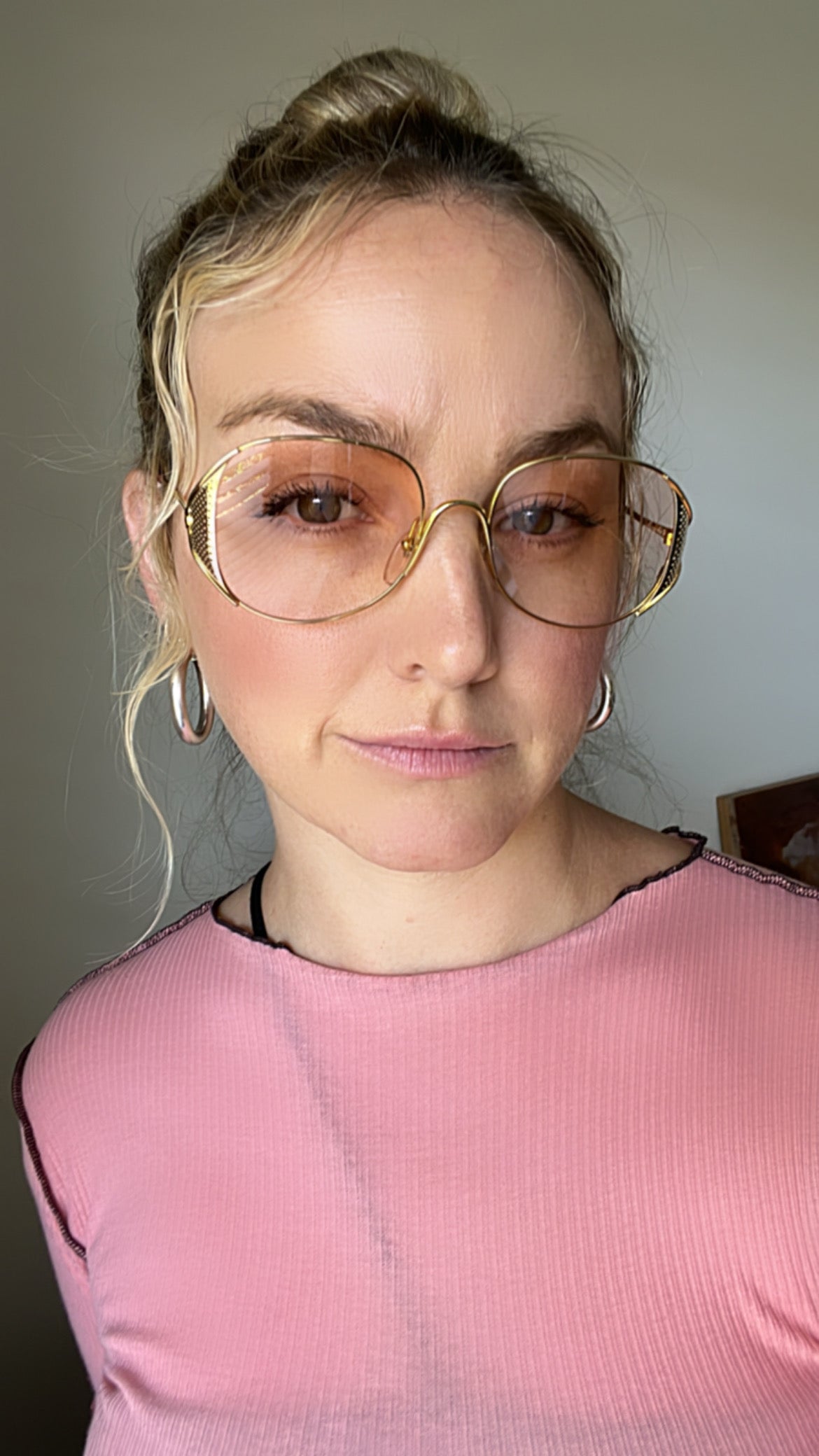 Christian Dior Vintage 80's with Mesh Silver Detail - New Gradient Lenses