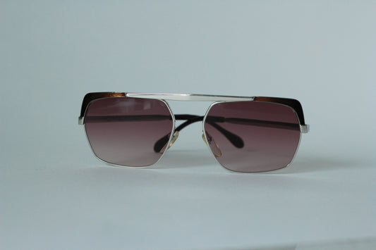 1970's Sol Amor silver sunglasses