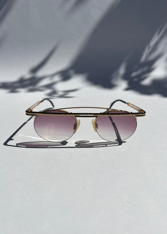 Cazal 90's Vintage Sunglasses, Stunning, New German Zeiss Gradient Lenses