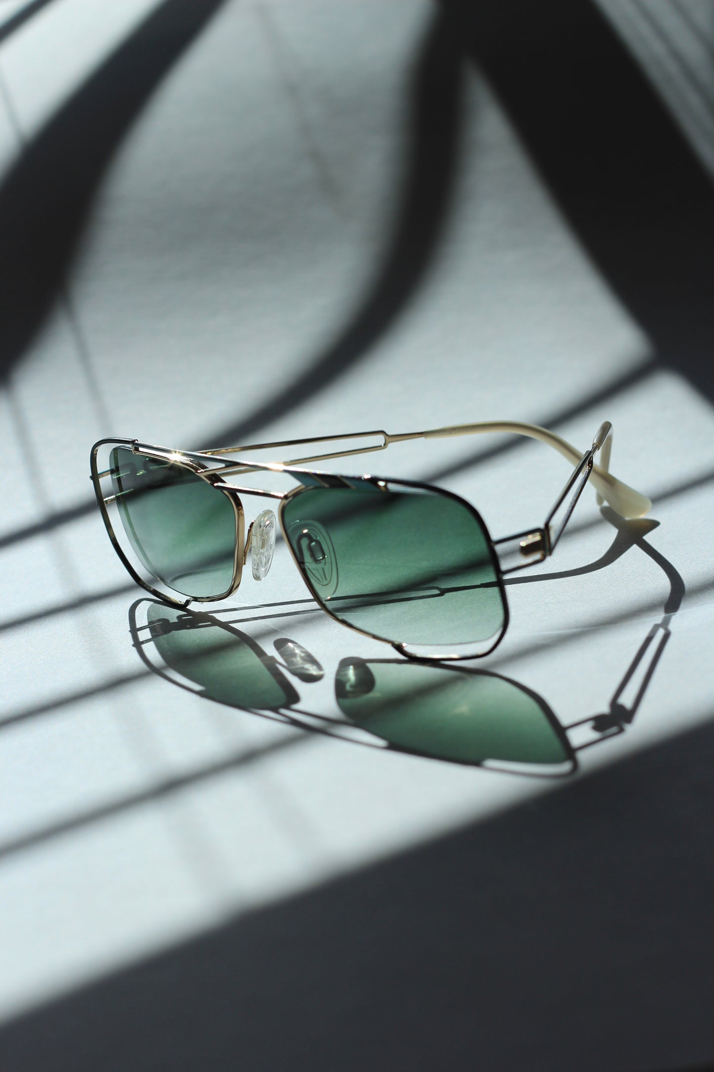 Neostyle NOS Vintage Sunglasses, Amazing Forrest/ Mint Enamel, New Lenses Australian Fitted